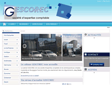 Tablet Screenshot of gescorec.com